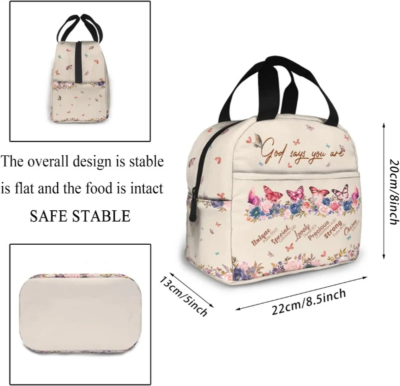 Inspirational Christian Lunch Bag