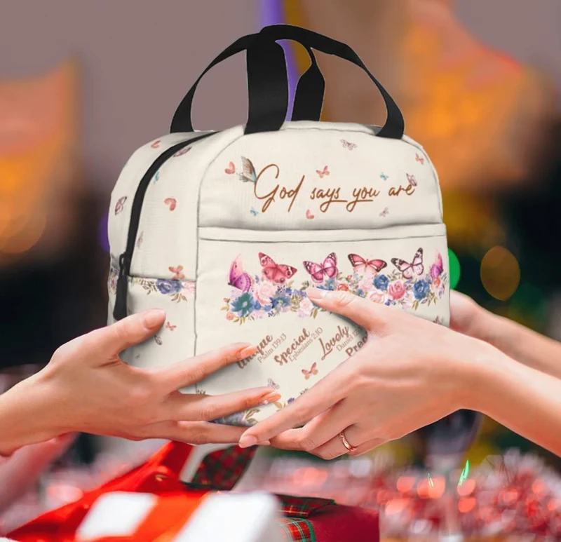 Inspirational Christian Lunch Bag
