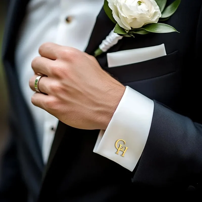 Personalized Wedding Cufflinks