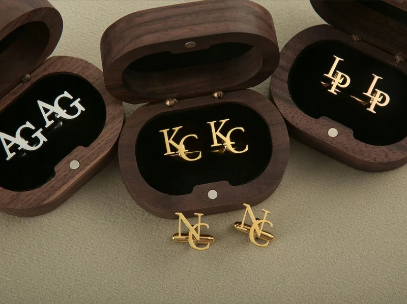Personalized Wedding Cufflinks