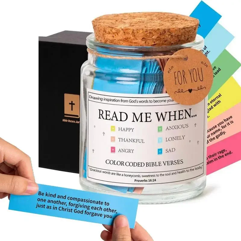 Bible Verses in a Jar Gift Set