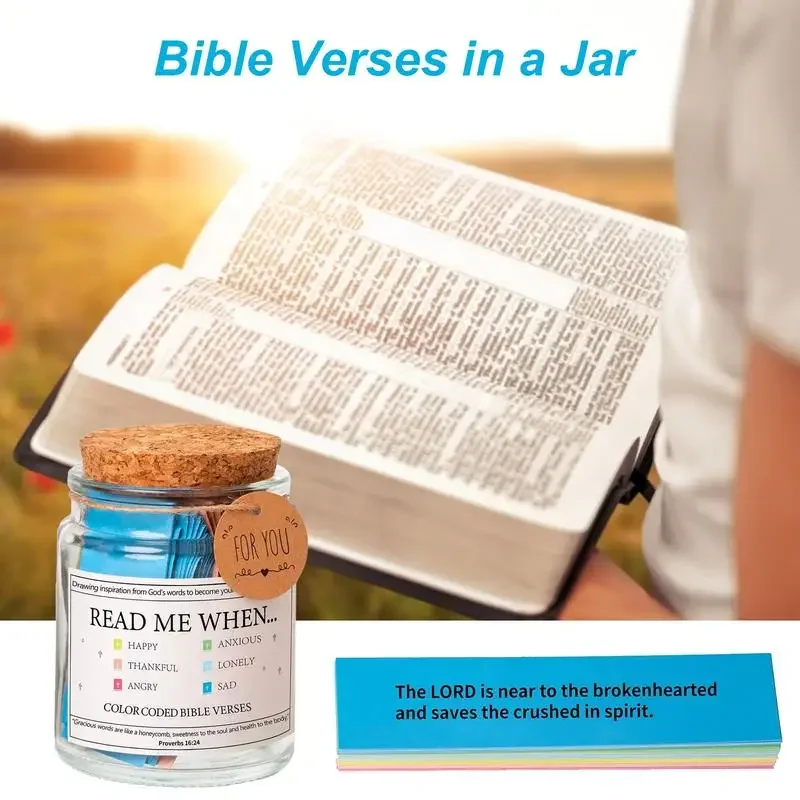 Bible Verses in a Jar Gift Set