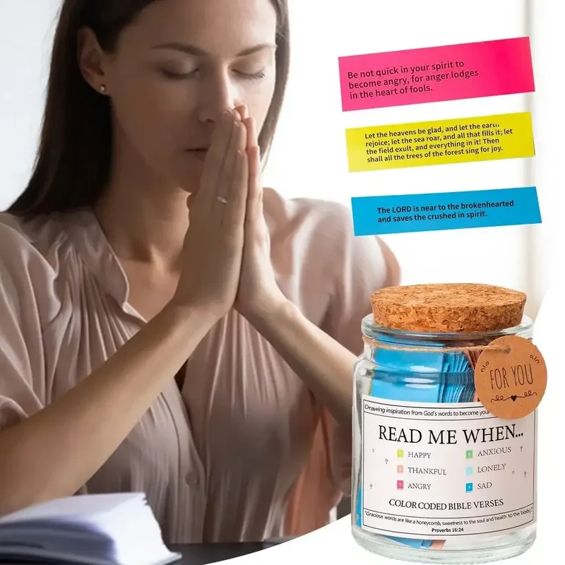 Bible Verses in a Jar Gift Set