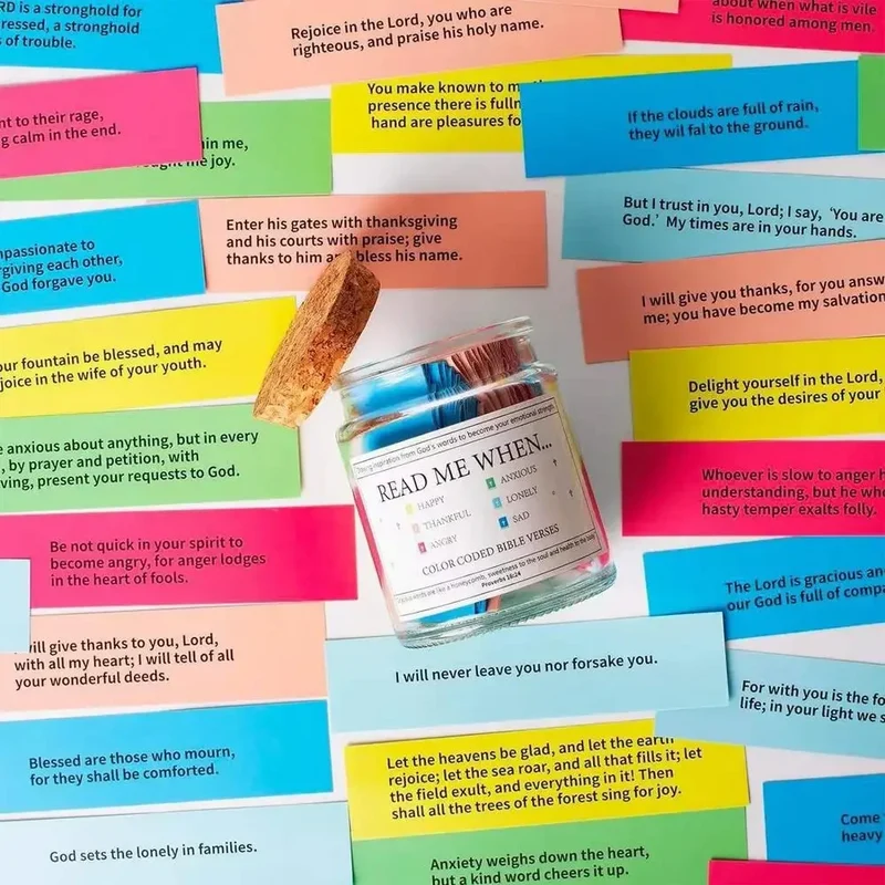 Bible Verses in a Jar Gift Set