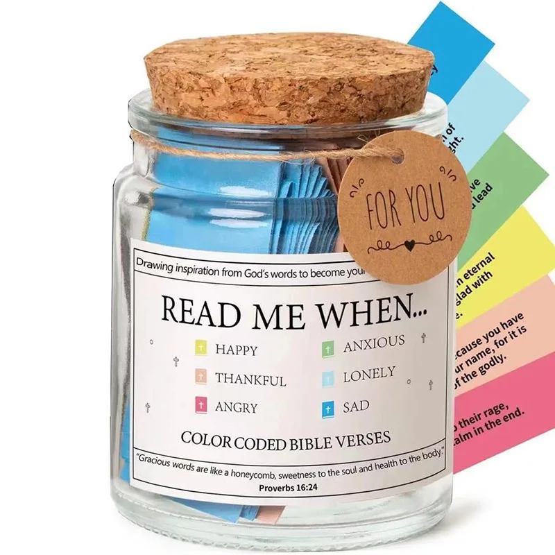 Bible Verses in a Jar Gift Set