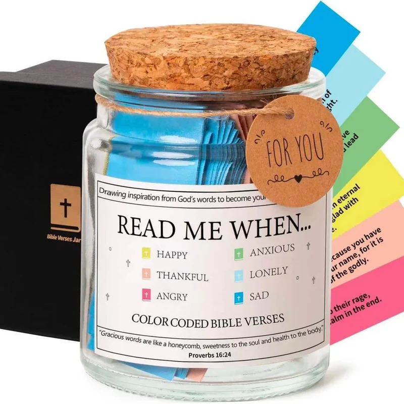 Bible Verses in a Jar Gift Set