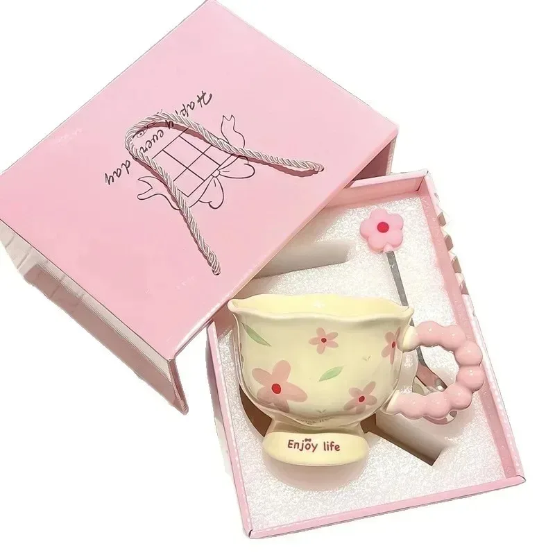 Butterfly Ceramic Cup Gift Box