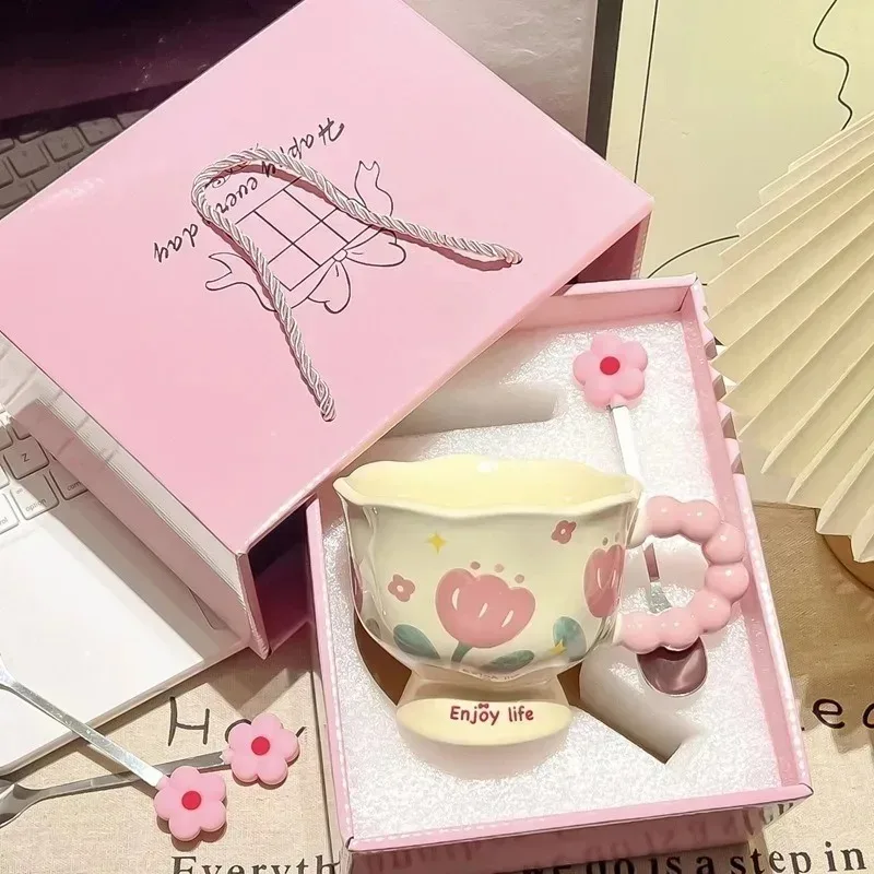 Butterfly Ceramic Cup Gift Box
