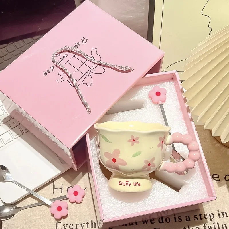 Butterfly Ceramic Cup Gift Box