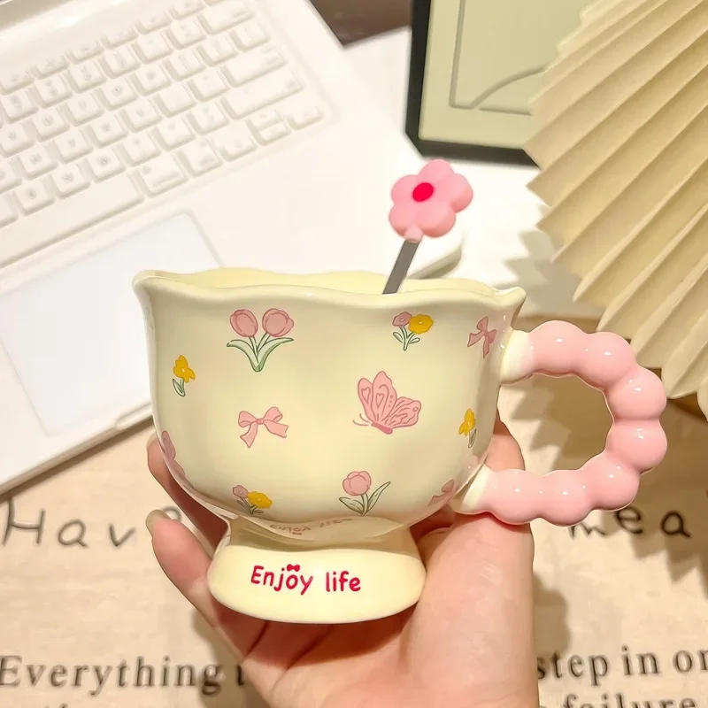 Butterfly Ceramic Cup Gift Box