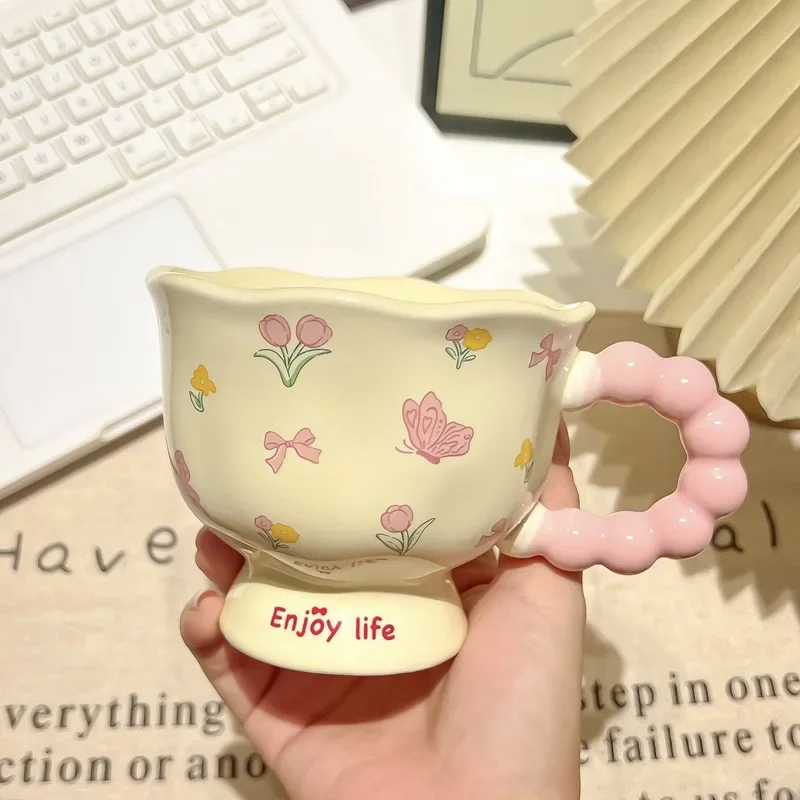 Butterfly Ceramic Cup Gift Box