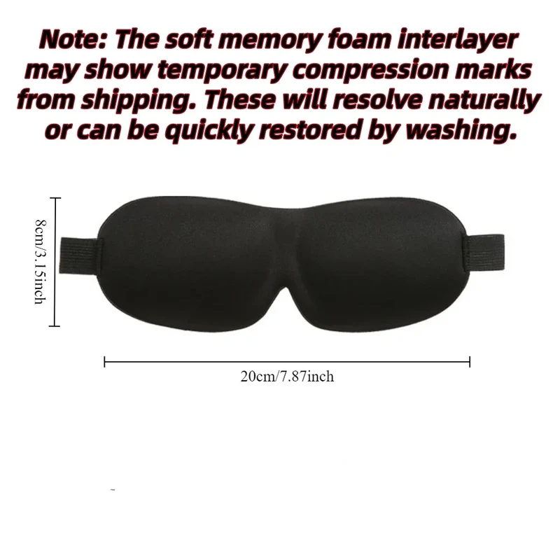 3D Sleep Mask Blindfold Sleeping Aid