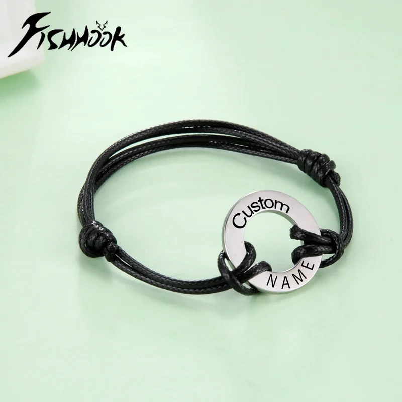 Personalized Custom Bracelet Stainless Steel Jewelry