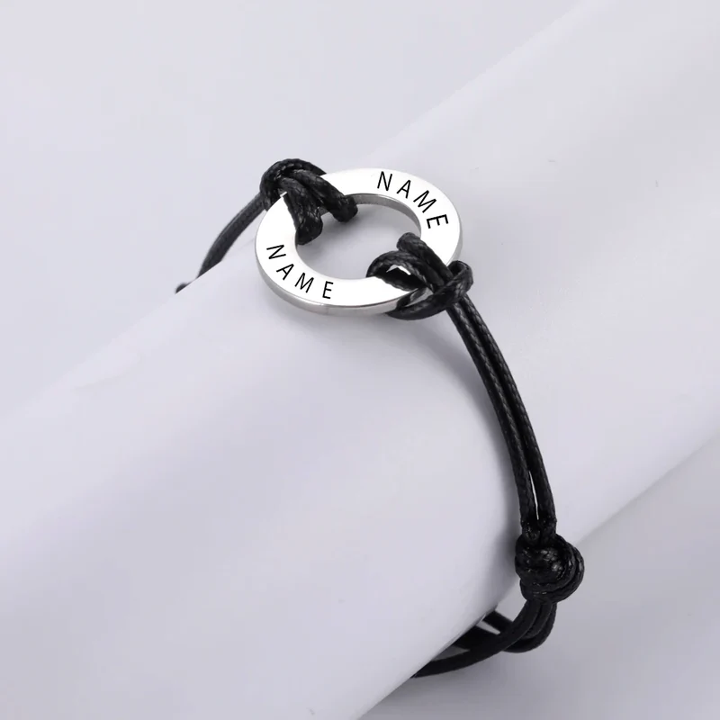 Personalized Custom Bracelet Stainless Steel Jewelry