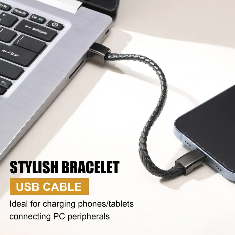 Vnox Charging Bracelets Bangles For Men