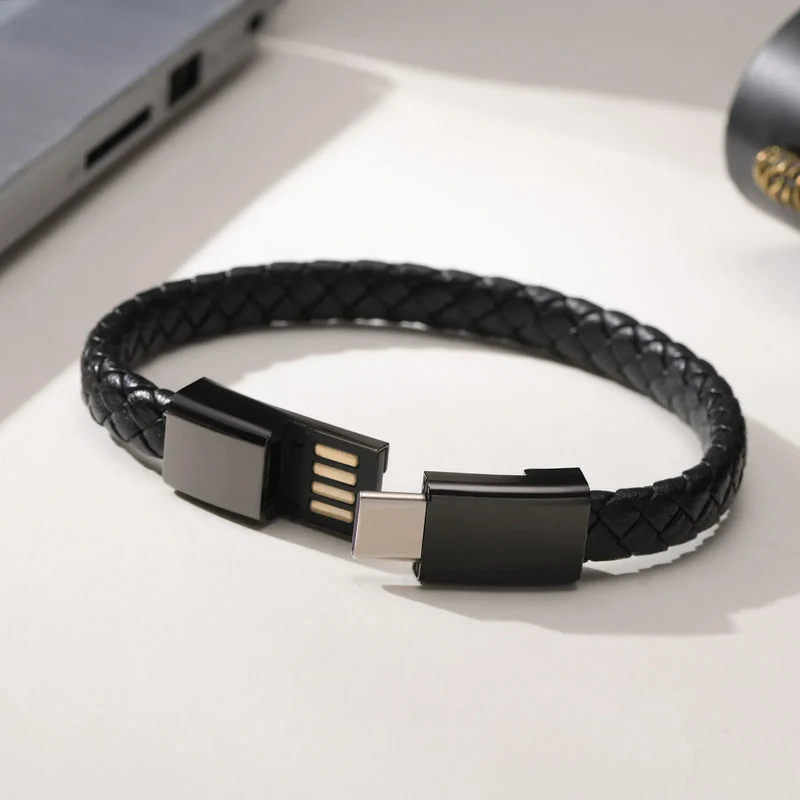 Vnox Charging Bracelets Bangles For Men