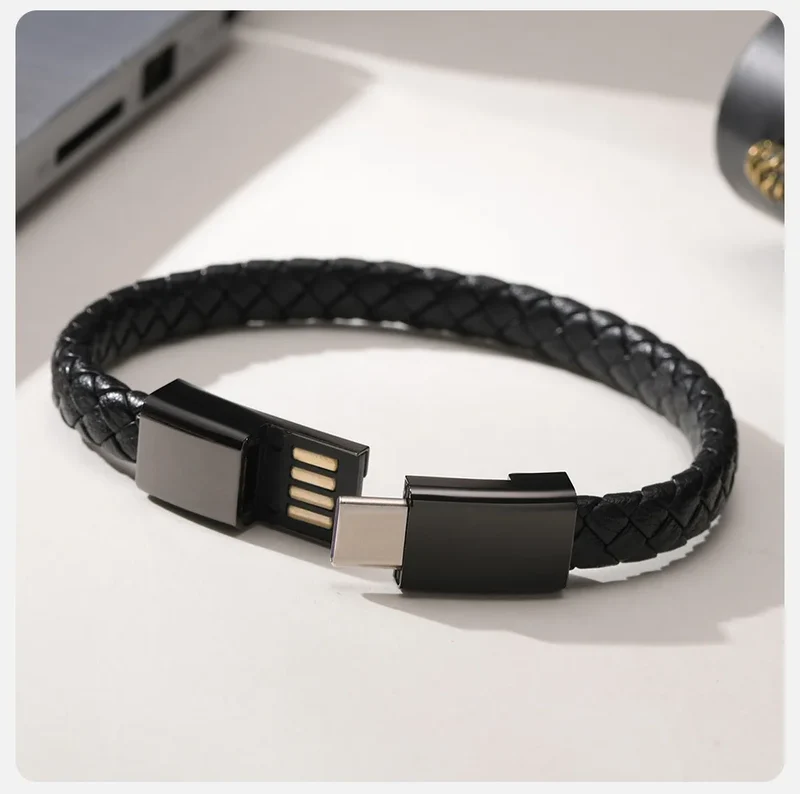 Vnox Charging Bracelets Bangles For Men