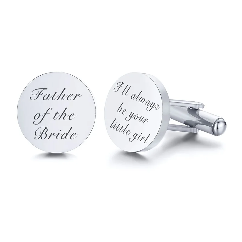 Custom Wedding Date Cufflinks
