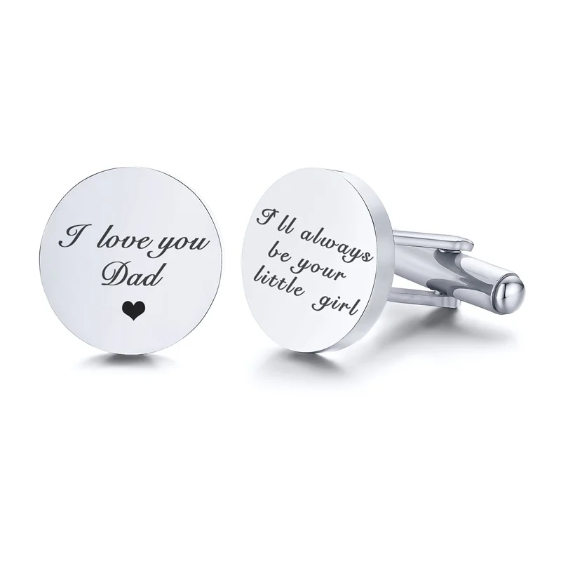 Custom Wedding Date Cufflinks