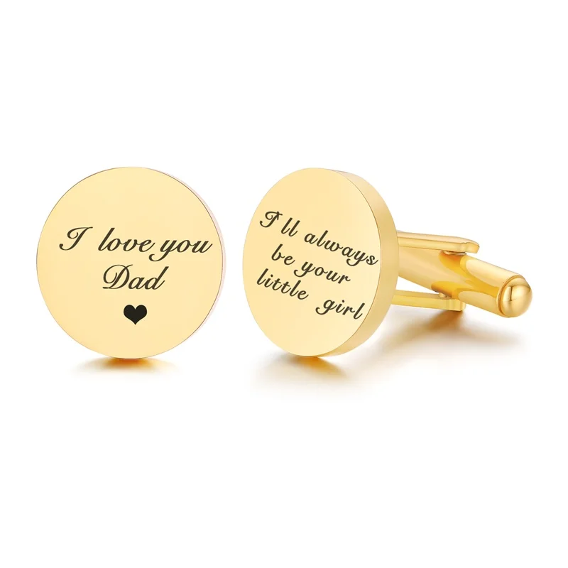 Custom Wedding Date Cufflinks