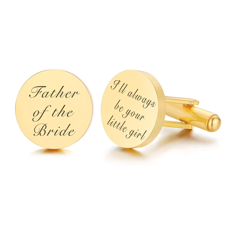 Custom Wedding Date Cufflinks