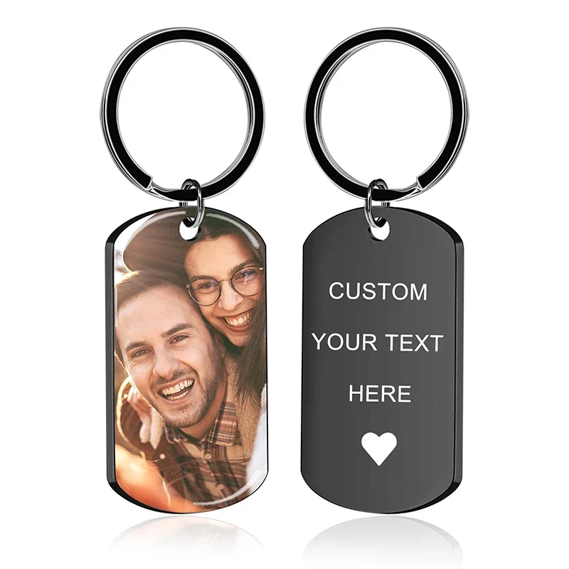 Custom Double-Sided Photo Necklace
