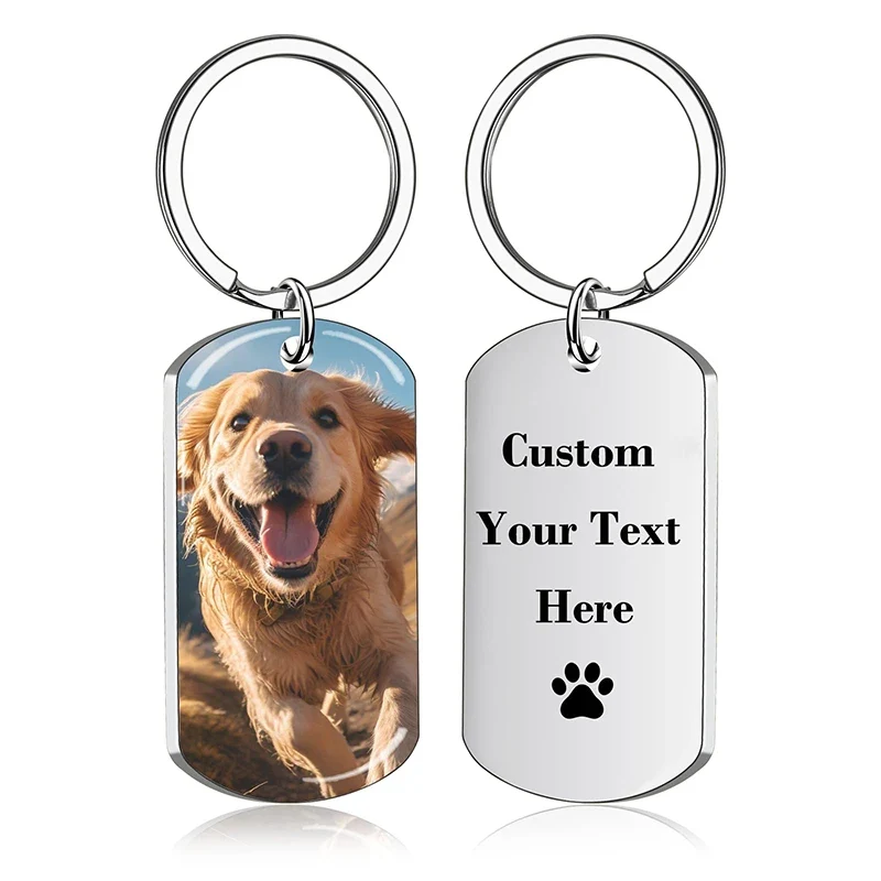 Custom Double-Sided Photo Necklace