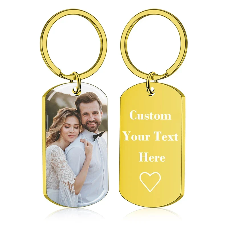 Custom Double-Sided Photo Necklace