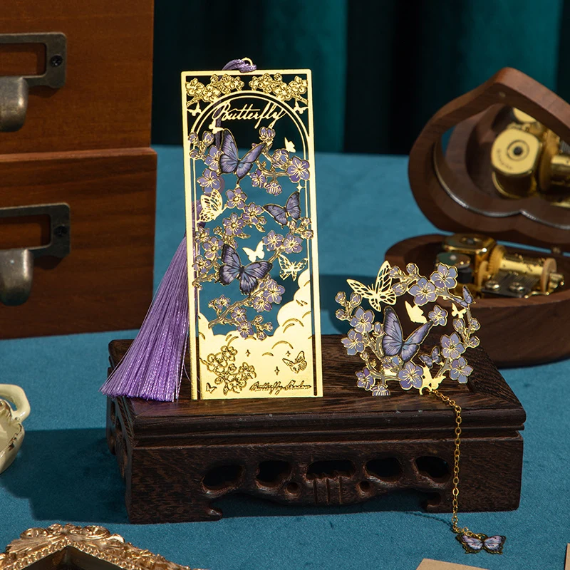 Flower and Butterfly Dream Bookmark Gift Box