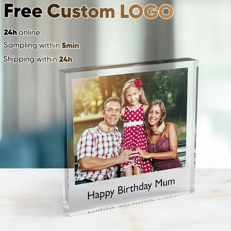 Personalized Photo Acrylic Block