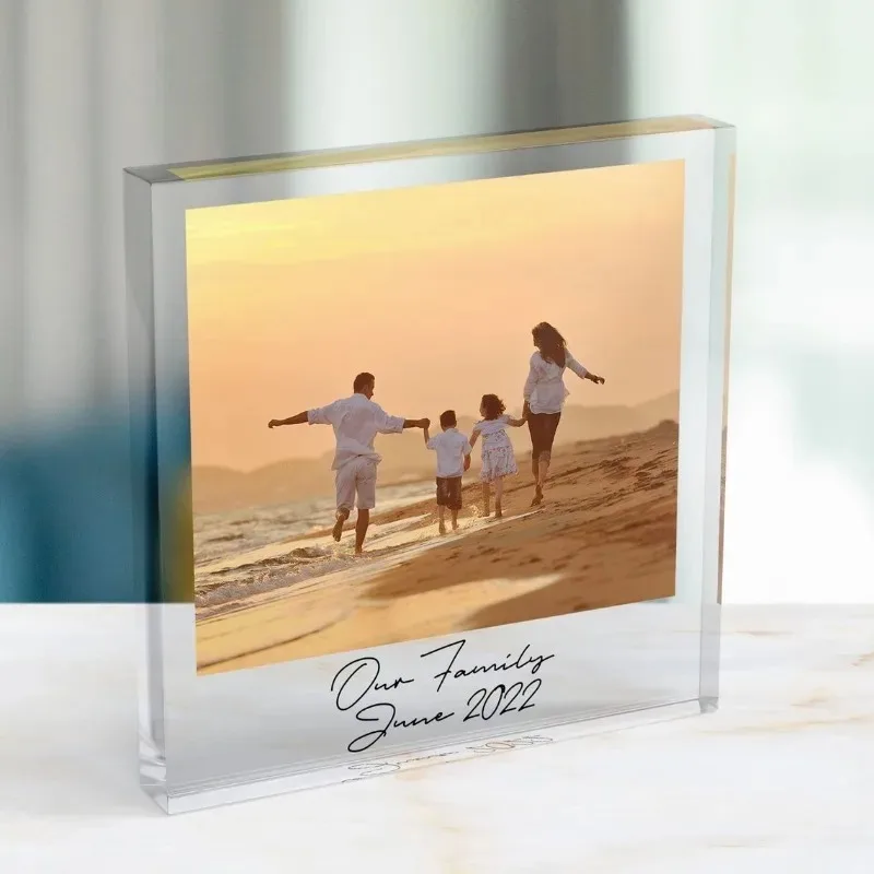 Personalized Photo Acrylic Block