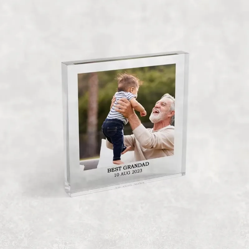 Personalized Photo Acrylic Block
