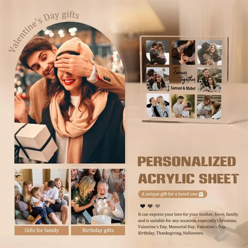 Personalized Photo Acrylic Block