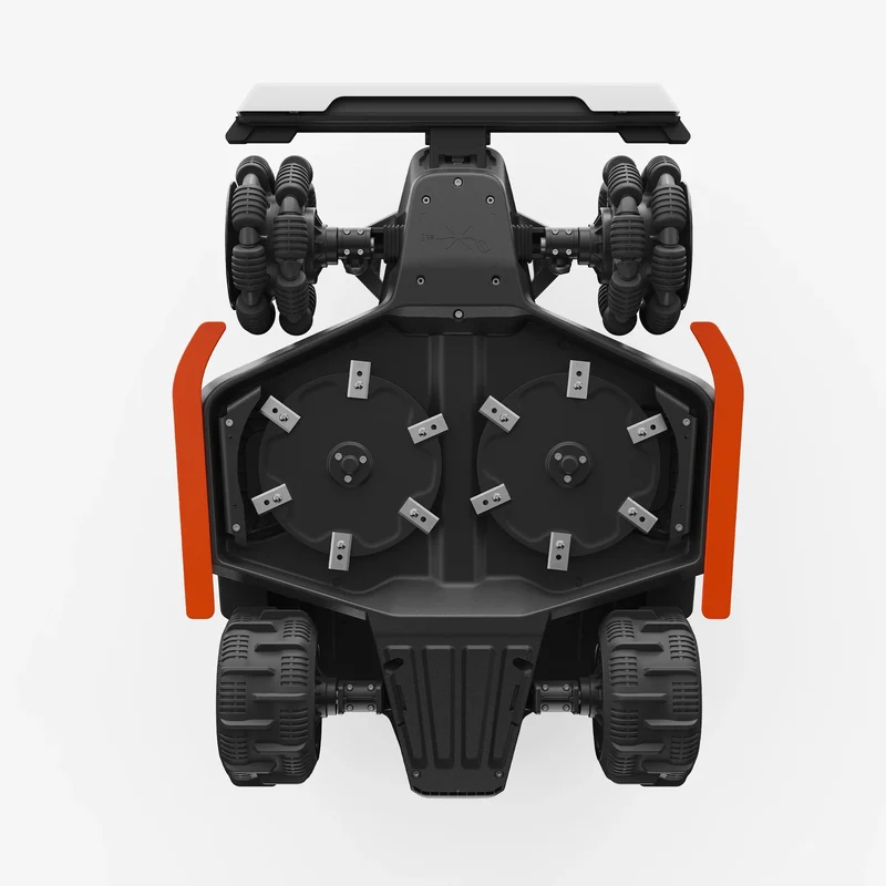 Mammotion LUBA 2 AWD 3000 - Robot Tondeuse GPS RTK Sans Fil 4 Roues Motrices