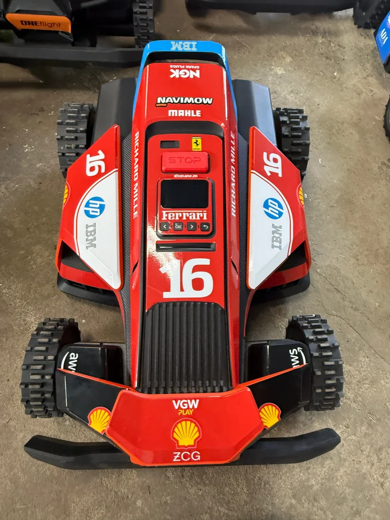 Segway Navimow Mower Wrap Installed