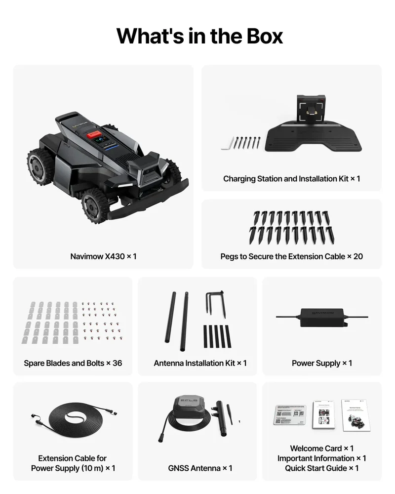 McLaren F1 Lando Norris X430 All-Wheel Drive Robotic Lawn Mower