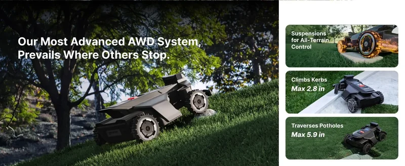 McLaren F1 Lando Norris X430 All-Wheel Drive Robotic Lawn Mower