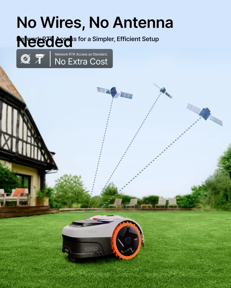 Segway Navimow i215 LiDAR .37 Acre Robotic Lawn Mower