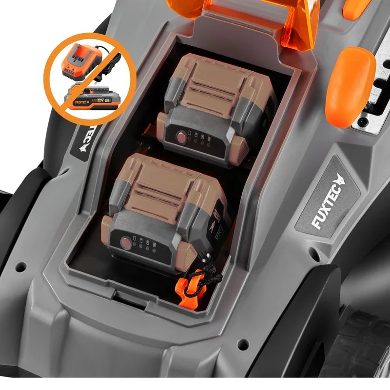 Tondeuse à gazon à batterie FUXTEC 40V FX-E2RM37-Sans batterie ni chargeur