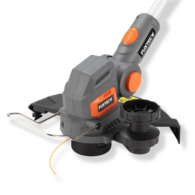 FUXTEC Coupe-bordures sans fil FX-E2RTSET avec 2 batteries 2 Ah et 1 chargeur double 2,4 A