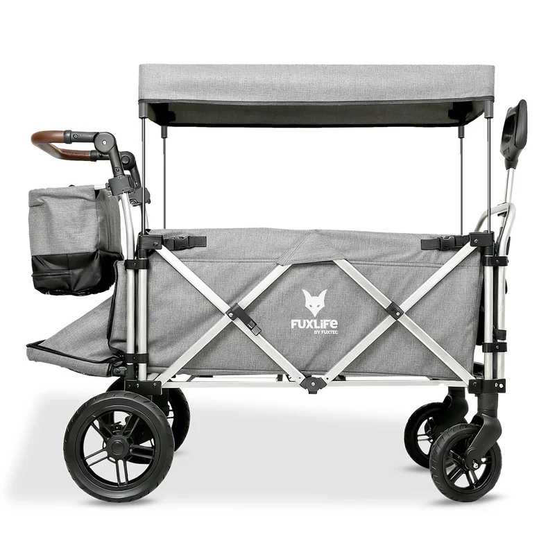 FUXLIFE FX-CTL950 Chariot Pliable Premium Enfants – Toit Solaire & Suspensions