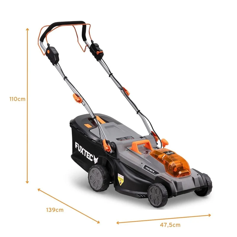 Tondeuse à gazon sans fil FUXTEC FX-E2RM43PROSet