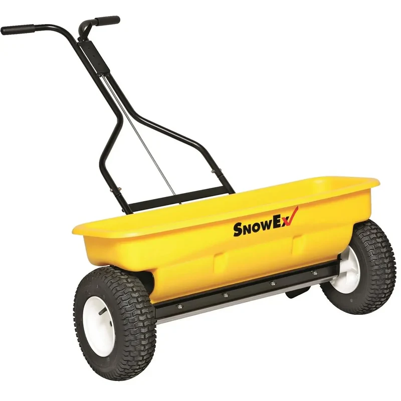 SnowEx SD-95 Drop Spreader 160lb 28" Walk-Behind Painted Frame