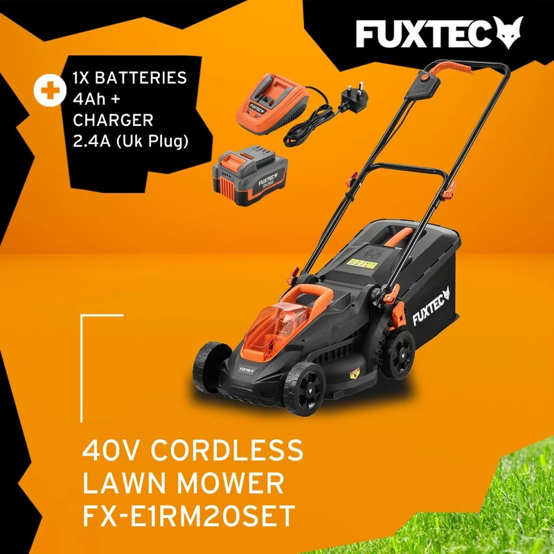 FUXTEC Tondeuse sans fil FX-LM2030SET-UK