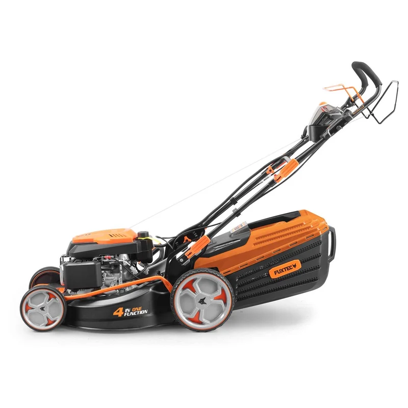 B-WARE Tondeuse thermique PRO démarrage électrique E-Start et vitesse d'autotraction réglable FUXTEC FX-RM5396PesPRO