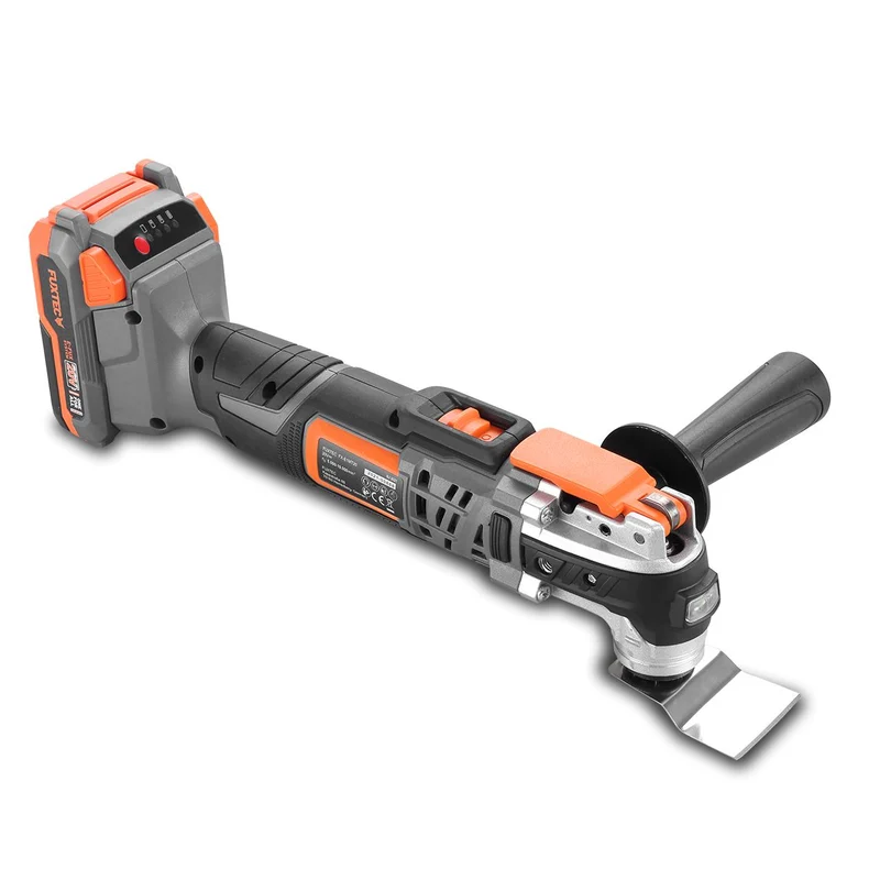 Outil multifonction batterie 20V FUXTEC FX-E1MT20 - set batterie 2Ah et chargeur 1A