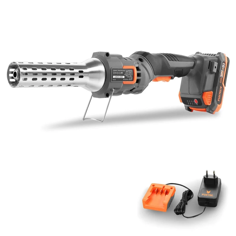 Allume-feu sans fil 20V FUXTEC FX-E1CL20 - set avec batterie 2Ah et chargeur 1A