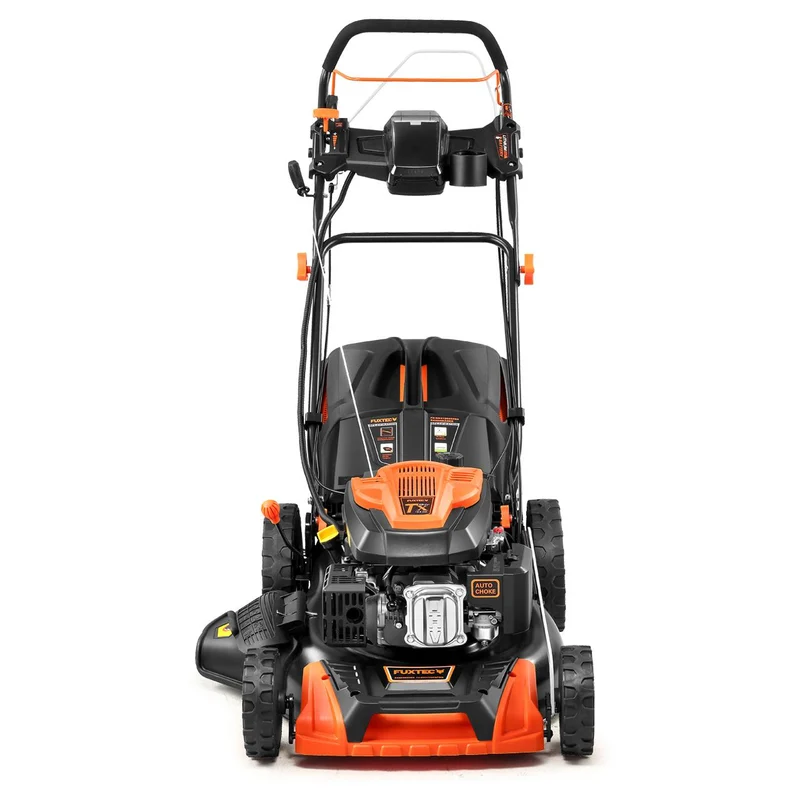 Tondeuse thermique démarrage électrique E-Start et vitesse d'autotraction réglable FUXTEC FX-RM5196esPRO