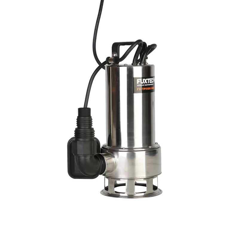 B-WARE Pompe immergée INOX 1100 W FUXTEC FX-TP11100 SET - 15000 litres par heure