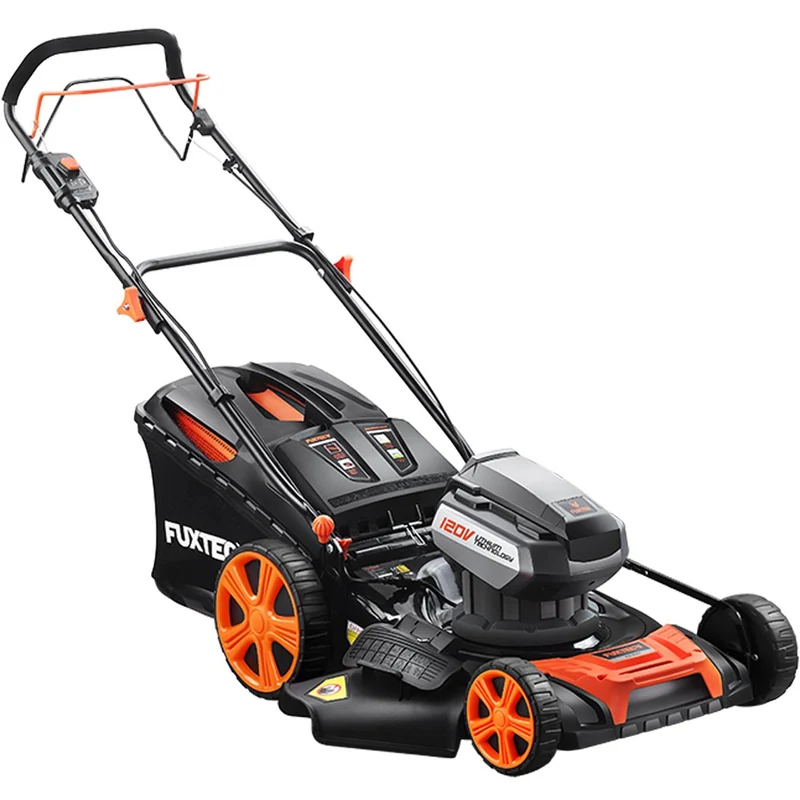 B-WARE Tondeuse à gazon automotrice à batterie 120V EA153V FUXTEC - 51cm - sans batterie